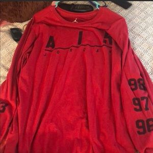 Jordan air long sleeve shirt
